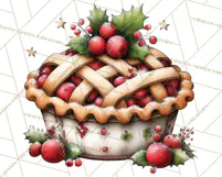 Christmas Treats Cookies Cocoa Clipart PNG Product Image 4
