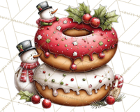 Christmas Treats Cookies Cocoa Clipart PNG Product Image 3