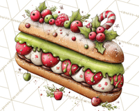 Christmas Treats Cookies Cocoa Clipart PNG Product Image 2