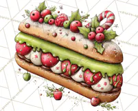 Christmas Treats Cookies Cocoa Clipart PNG Product Image 2