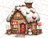 Christmas Treats Cookies Cocoa Clipart PNG Product Image 3