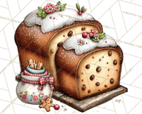 Christmas Treats Cookies Cocoa Clipart PNG Product Image 4