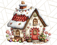 Christmas Treats Cookies Cocoa Clipart PNG Product Image 5