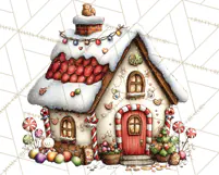 Christmas Treats Cookies Cocoa Clipart PNG Product Image 5