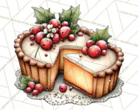 Christmas Treats Cookies Cocoa Clipart PNG Product Image 3