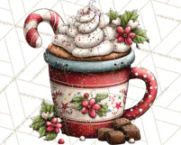 Christmas Treats Cookies Cocoa Clipart PNG Product Image 5