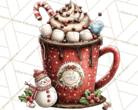Christmas Treats Cookies Cocoa Clipart PNG Product Image 2