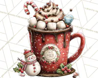 Christmas Treats Cookies Cocoa Clipart PNG Product Image 2