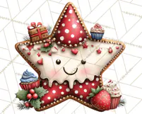 Christmas Treats Cookies Cocoa Clipart PNG Product Image 4