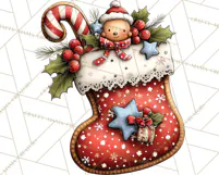 Christmas Treats Cookies Cocoa Clipart PNG Product Image 3