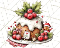 Christmas Treats Cookies Cocoa Clipart PNG Product Image 3