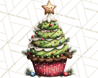 Christmas Treats Cookies Cocoa Clipart PNG Product Image 2