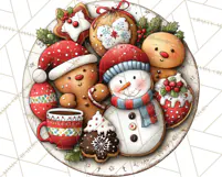 Christmas Treats Cookies Cocoa Clipart PNG Product Image 4