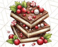 Christmas Treats Cookies Cocoa Clipart PNG Product Image 5