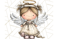 Chunky Watercolor Christmas Characters PNG Product Image 2