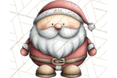Chunky Watercolor Christmas Characters PNG Product Image 4