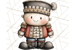 Chunky Watercolor Christmas Characters PNG Product Image 2