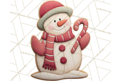 Christmas Felt Gingerbread Village PNG Clipart Product Image 4