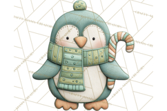 Christmas Felt Gingerbread Village PNG Clipart Product Image 4