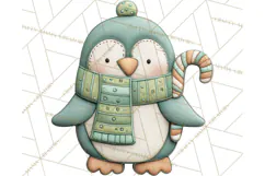 Christmas Felt Gingerbread Village PNG Clipart Product Image 4