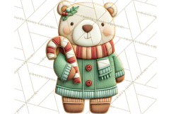 Christmas Felt Gingerbread Village PNG Clipart Product Image 3