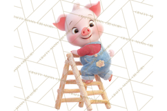 Storybook Piglets Fairy Tale Storybook PNG Clipart Product Image 3