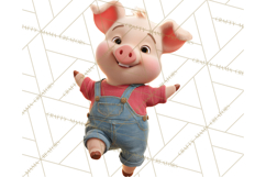 Storybook Piglets Fairy Tale Storybook PNG Clipart Product Image 4