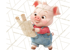 Storybook Piglets Fairy Tale Storybook PNG Clipart Product Image 5