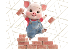 Storybook Piglets Fairy Tale Storybook PNG Clipart Product Image 5
