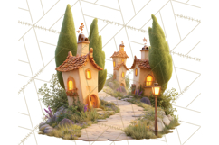 Storybook Piglets Fairy Tale Storybook PNG Clipart Product Image 5