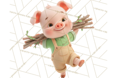Storybook Piglets Fairy Tale Storybook PNG Clipart Product Image 2
