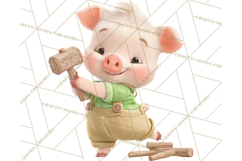 Storybook Piglets Fairy Tale Storybook PNG Clipart Product Image 3