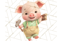 Storybook Piglets Fairy Tale Storybook PNG Clipart Product Image 5