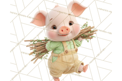 Storybook Piglets Fairy Tale Storybook PNG Clipart Product Image 4