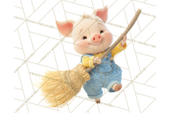 Storybook Piglets Fairy Tale Storybook PNG Clipart Product Image 4