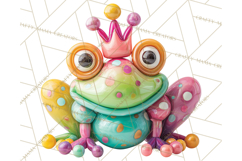 Bright Balloon Animals Clipart PNG Shiny Candy Colors Product Image 4