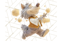 Storybook Piglets Fairy Tale Storybook PNG Clipart Product Image 2