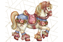 Santa’s Workshop Toys Christmas Clipart PNG Product Image 3