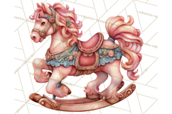 Santa’s Workshop Toys Christmas Clipart PNG Product Image 4