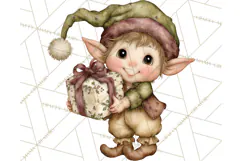 Santa’s Workshop Toys Christmas Clipart PNG Product Image 2