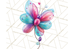 Bright Balloon Animals Clipart PNG Shiny Candy Colors Product Image 2