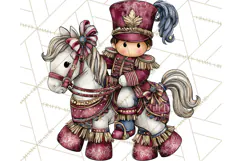 Santa’s Workshop Toys Christmas Clipart PNG Product Image 5