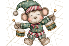 Santa’s Workshop Toys Christmas Clipart PNG Product Image 4