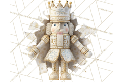 Festive Wall Burst Christmas Character PNG Clip Art Product Image 4