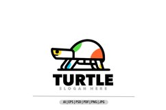 Turtle line simple design Product Image 1