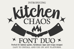 Kitchen Chaos Font Duo Product Image 1