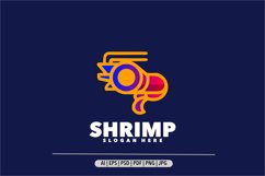 Shrimp simple logo modern Product Image 1