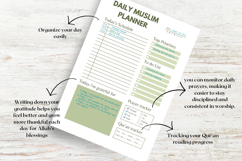 Daily Muslim Planner Printable Product Image 2