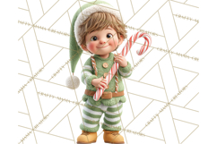 Christmas Pajamas Clipart PNG, Holiday PJ Illustration Product Image 2