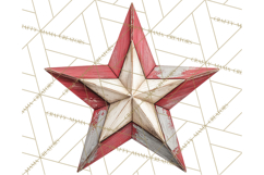 Cozy Farmhouse Christmas Clipart PNG, Wreaths & Candles Product Image 3